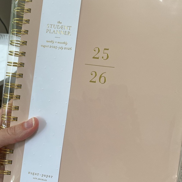 NWT: Sugar Paper 2025-2026 Signature Spiral Student Weekly Monthly Planner - Picture 5 of 5